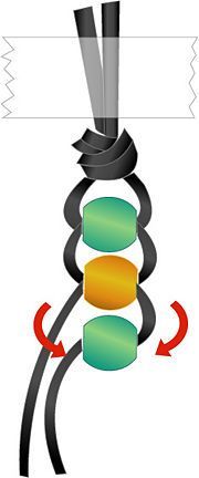 an image of a traffic light with arrows pointing in different directions