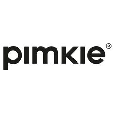 the word pnke is written in black on a white background with an orange dot