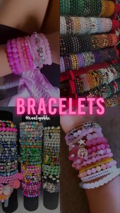 Beaded Braclets, Diy Bracelet Designs