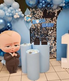 Boss Baby Garland, Baby Birthday Party Decorations, Baby Gril, Birthday Theme Decoration, Boss Birthday, Baby Birthday Decorations, Baby Birthday Themes, 1st Birthday Themes