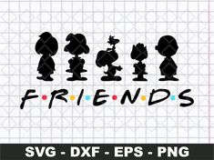 friends svg dxf eps png