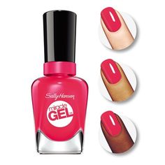 Free 2-day shipping on qualified orders over $35. Buy Sally Hansen Miracle Gel Nail Polish, Pink Tank at Walmart.com Sally Hansen Color Therapy, Nail Polish Gel, Sally Hansen Miracle Gel, Gel Nail Colors, Dry Nails, Beauty Nail, Nails At Home, Uv Lamp, Sally Hansen