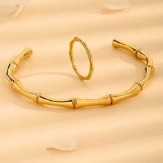 You Can Choose From The Bamboo Bracelet Or Bamboo Ring, Which Is Size 7! Great Christmas Gifts Follow Me For My Luxury On A Budget 9.1.24 B Luxury On A Budget, Bamboo Bracelet, Bamboo Ring, Jewelry Luxury, Great Christmas Gifts, Ring Size 7, Choose Colors, Womens Jewelry Bracelets, On A Budget