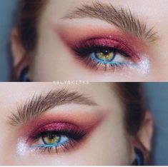 Men Wearing Makeup, Blue Eyeliner Makeup, Cat Eye Look, Redhead Makeup, Blue Eyeliner, Eyeliner Makeup