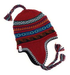 The Chullo hat is our version of the most typical hat in the Andes region of Peru. The hat of choice in the cold, high altitudes of the mountains because of its amazing protection from the wind and superior design protecting your neck and ears from the elements. Our Chullos are reversible, offering two different color choices. BOTH sides offer different colorful combinations. Almost like having two different hats! These beautiful colors were created with all-natural dyes. They won't fade as chem Warm Outdoor Hat With Curved Brim, Warm Curved Brim Hat For Outdoor, Warm Adjustable Outdoor Hats, Traditional Adjustable Hat For Outdoor, Winter Travel Cap, Adjustable Warm Hats For Outdoor, Adjustable Short Brim Beanie For Outdoor, Alpaca Hat For Outdoor Winter Use, Warm Red Hat For Outdoor