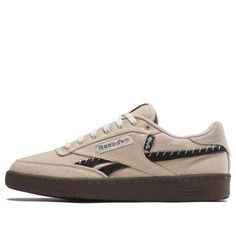 Reebok Club C Revenge 'Modern Beige' 100034259 Club C Reebok, Reebok Classic Club C, Reebok Club C Revenge, Club C Revenge, Reebok Club C, Club C, Hype Shoes, Reebok Classic, Vintage Vibes