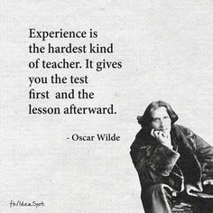 an image of oscar wilde with quote