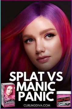 When it comes to semi-permanent hair colors, Manic Panic and Splat are the go-to brands for fun and vibrant hair dyes. Whether you’re looking for a bright neon or a rich jewel-toned hair color, they have a variety of shades to choose from. But when it comes down to quality, which is better: Manic Panic or Splat? This article will list down the good and the bad between each hair dye brand to see which one will come out on top, so read on to find out more. Splat Hair Dye, Manic Panic Hair Dye, Splat Hair Color, Hair Dye Brands, Manic Panic Hair, Caring For Colored Hair, Vibrant Hair, Neon Hair, Hair Dyes