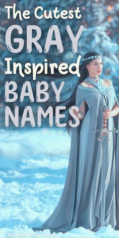 the cutest gray inspired baby names