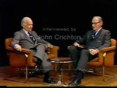 two men sitting in chairs talking to each other on the television show john crichton