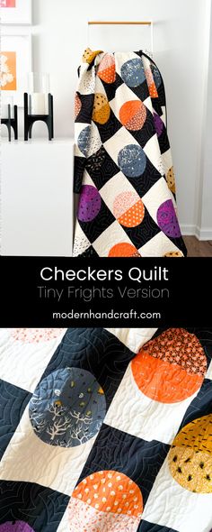 the checker's quilt is an easy to sew project