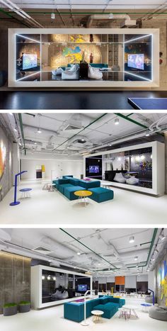 this is an image of a modern office