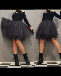 "Extravagant Tulle Skirt, Ball Skirt, Cocktail Skirt, Gothic Skirt, Asymmetric Skirt, Wedding Skirt, Waist Skirt, Waves Skirt ❤️ Extravagant designs and high quality fabrics! ❤️ Materials & Care Textile, Tulle Hand wash at low temperatures. Do not machine dry. Do not iron. Do not dry clean! ❤️ Sizing We can make your piece from XS to 5XL! Everything in the shop can be also made according to your measures free of charge! ❤️ Shipping ✈ Ready to ship The time I need to prepare an order for shipping Stretch Tiered Dress With Pleated Skirt, Stretch Pleated Tiered Skirt Dress, Fitted Tiered Skirt For Party, Fitted Flared Skirt For Costume Party, Party Pleated Tiered Mini Skirt, Party Mini Skirt Petticoat, Fitted Lined Petticoat, Party Pleated Mini Skirt, Winter Party Pleated Lined Skirt