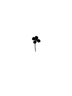 a black and white photo of a single flower