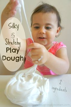 Conditioner Playdough, Christmas Kids Crafts Gifts, Soft Playdough Recipe, Soft Play Dough, Easy Playdough Recipe, Kids Play Dough, Playdough Recipe, Slime Recipe