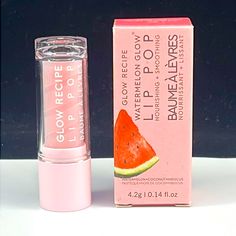 Glow Recipe Watermelon Glow Lip Pop New In Box 4.2g/0.14 Fl. Oz Listing Is For A Quantity Of One. From A Pet Free Smoke Free Home. Please Read About Our Fundraiser In Support Of Victims Of Malpractice That Haven't Been Able To Hold Their Providers Accountable, You Can Find More Information In My Profile Or Meet Your Posher Post. Please Let Me Know If You Would Like More Than One Also I Have Some Slanted Tip And Some That Are Flat Tip I Select Randomly Without Looking When I Ship So Please If You Glow Recipe Lip Balm, Watermelon Glow Recipe, Aesthetic Beauty Products, Glow Recipe Watermelon, Watermelon Glow, Sephora Skin Care, Glow Recipe, Preppy Stuff, Perfect Skin Care Routine