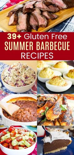 the best summer barbecue recipes for grilling and picnics with text overlay that reads,