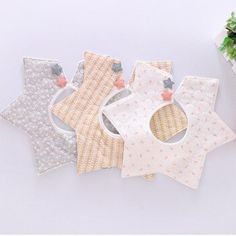 Waterproof Bibs, Pregnant Friends, Girls Bib, Cute Stars, New Star, Fashion Pattern, Cotton Baby, Flower Fashion