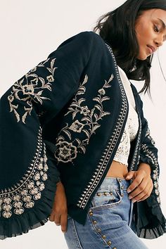 Casual Creative Outfits, Marceline Fashion, Cuffing Season, Paisley Park, Linen Jackets, Free People Jacket, Linen Jacket