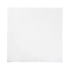 A White Linen-Like Premium Paper Beverage/Cocktail Napkin with a textured surface is displayed against a plain white background. The disposable paper napkin is neatly unfolded and lies flat, showcasing its clean and crisp appearance. Paper Shape, Paper Cocktail Napkins, Plastic Ware, Beverage Napkins, Tableware Collection, Beautiful Paper, Disposable Tableware, Party Tableware, Linen Napkins