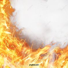 creative hand painted flame realistic wind border Flames Png, Fire Burning, Clip Art, Hand Painted, Flowers