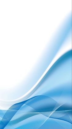 an abstract blue and white background with wavy lines