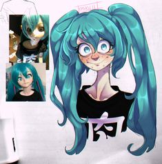 Miku Doll, Random Fanart, Funny Comic Strips, Seven Deadly Sins Anime, Smart Toilet, Goth Art, Emo Goth, Seven Deadly Sins, Art Block