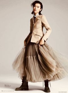 Mode Editorials, Liu Wen, Instyle Magazine, Menswear Inspired, Fashion Editorial