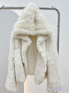 Women Knitted Real Rex Rabbit Fur Hooded Coat Short Knits Jacket Winter Outwear Condition: 100%  Brand new & High quality  Asian Size: One Size Color: White，Pink , Blue , Brown Occasion : Casual, Fashion Due to manual measurement, please allow 2-3cm error Dear friend: If you feel difficult to choose the size ,you can feel free to contact us, we will give you some suggestion,but it is for you reference only.   Payment   We only accept Paypal:  Auction Item Number, your Full Name and Shipping Addr Fur Hooded Coat, Rabbit Fur Jacket, Rabbit Fur Coat, Winter Fur Coats, Fur Hood Coat, Long Puffer Coat, Winter Outwear, Coat Women Fashion, Fur Clothing