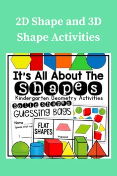 Help your primary students practice identifying 3D shapes with this game by A Place Called Kindergarten Jonelle Bell🔺🔵 Kindergarten 3d Shapes, Shape Activities For Kindergarten, 3d Shapes Activities 1st Grade, Comparing 2d And 3d Shapes Kindergarten, 3d Shape Activities, 2d Shape Books Kindergarten, Kindergarten Geometry, Shape Activities Kindergarten, Math Formula Chart