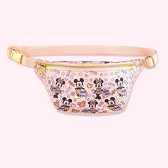 Brand New In Hand Ready To Ship Stoney Clover Lane Disney Mickey & Friends Halloween Classic Fanny Pack Ltd Ed Limited Edition A Fashion-Forward Must-Have, Our Fanny Pack Is One Of Our Favorite Hands-Free Accessories. Wear It Around The Waist For Ease Or Crossbody To Make Your Outfit Pop. Dimensions 6" H X 11.5" L X 3" D 22''-39'' Adjustable Waistband Materials Shell: 100% Polyester, Lining: 100% Nylon, Zip At Top, Gold Hardware, Lined Any Questions Please Ask Thanks Playful Pink Bag For Disney Trips, Stoney Clover Lane Disney, Mini Duffle Bag, Smiley Happy, Disney Print, Fanny Bag, Stoney Clover Lane, Stoney Clover, Disney Addict