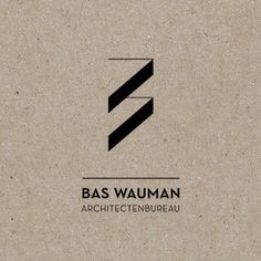 the logo for bas waumann architecture bureau