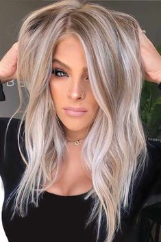 Spring Hair Color Blonde, Hair Color Blonde Highlights, Latest Hair Color, Spring Hair Color, Ash Blonde Hair, Blonde Hair Inspiration, Blonde Hair Looks, Blonde Hair With Highlights