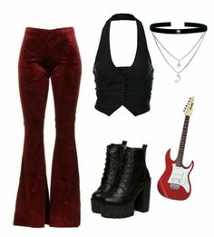 Maneskin Outfit Ideas, Måneskin Concert Outfit Ideas, Motley Crue Inspired Outfit, Måneskin Outfit Ideas, Rockstar Party Outfit, Maneskin Concert Outfit, Rockstar Girl Outfit, Vampire Core Outfits, Grunge Concert Outfit