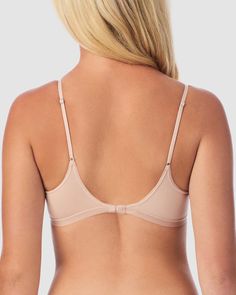 Description
With its 4 way stretch and lightweight microfiber, On Gossamers Next To Nothing Micro Collection takes comfort to whole new level. This T-Shirt bra offers fit flexibility, narrow straps, and light elastic, making it the perfet choice for everyday.
Fabric & Care
74% Nylon, 26% Elastane.Hand wash separately, cold water, only non-chlorine bleach when needed, line dry, low iron if needed Low Iron, T Shirt Bra, Fabric Care, Cold Water, Champagne, Bleach, Hand Wash, Elastic, Bra