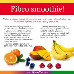 Muscle pain supplement | Fibro24.com-recipe-Fibro-Smoothie - Muscle pain supplement Heathy Smoothies, Muscle Pain, Healthy Smoothies, Healthy Drinks, Smoothie Recipes, Smoothie, Healthy Living