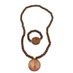 PRICES MAY VARY. Tribal Wood Beaded Necklace Set -- The perfect handmade wooden necklace and bracelet in one package. It is very light and will not be any burden at all. Pure natural wood, feel the breath from nature. Strong resort style, have fun and create your own unique style. Material -- Natural Wooden beads, hypoallergenic. From design to material selection to production, we strive for excellence. Our designs are not only decorative, but also finely crafted. Simple Style -- Size to size, w Wooden Beaded Jewelry With Round Beads, Beaded Natural Wood Jewelry, Bohemian Jewelry With Natural Wood Round Beads, Natural Wood Jewelry With 8mm Beads, Adjustable Bohemian Wood Jewelry, Bohemian Beaded Natural Wood Jewelry, Natural Wood Beaded Jewelry, Bohemian Natural Wood Round Bead Jewelry, Natural Wooden Bohemian Jewelry