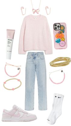 🎀 Cooler Weather Outfits, Preppy Pics, Cute Middle School Outfits, Middle School Outfits, Simple Outfits For School, Western Wear Outfits, Preppy Summer Outfits