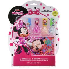 the minnie mouse toy is in its packaging