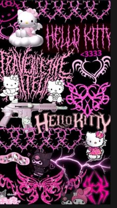 The Realcacagirl, Hello Kitty Wallpaper Hd, Pink Wallpaper Hello Kitty, Hello Kitty Y2k, Y2k Hello Kitty, Melody Hello Kitty, Emo Wallpaper