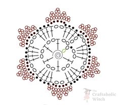 How to Crochet Snowflake (Easy Tutorial for Beginners) 3 Polish Crochet, Garland Crochet, Crochet Snowflake, Crochet Abbreviations