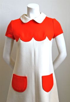 Mod dress soft wool 60s women dress winter by swingingchicksshop White Fitted Mod Mini Dress, Mod A-line Dresses For Fall, White Retro Dress For Fall, Fitted Wool A-line Dresses, Red A-line Mod Dress, Andres Courreges, Executive Wear, Toothpaste Kisses, Andre Courreges