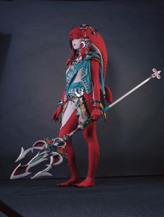 Mipha Cosplay, Mipha Breath Of The Wild, Stealth Outfit, Breath Of The Wild Cosplay, L Cosplay, Zelda Costume, Zelda Cosplay, Cosplay Cute, Maid Cosplay