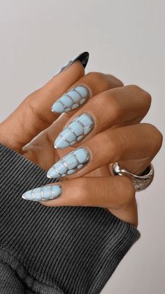 21 Crocodile Print Nail Designs That Make a Major Statement Blue Gel Nails, Mens Nails, Nail Color Trends, Simple Gel Nails, Casual Nails, Crocodile Print, Trendy Nail Design