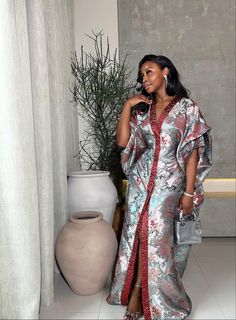 Kimono Woman, Boubou Styles For Women, Bubu Gown Styles, Kaftan Designs