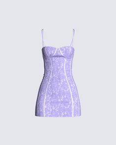 Everything's better in purple 💜 This floral lace dress with underwire cups will hug your body just right. A night out with the girls has never looked so cute 😘 Power Of Makeup, Purple Outfits, Purple Mini Dresses, Floral Lace Dress, Dr Closet, Glam Dresses, Lookbook Outfits, Teen Fashion Outfits, Dream Clothes