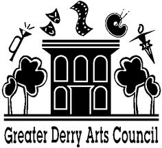 the logo for greater derby arts council