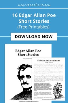 edgar allen poe short stories free printables