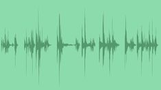 an image of sound waves on a green background