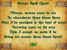 Money Spells Magic, Powerful Money Spells, Money Spells That Work, Money Spell